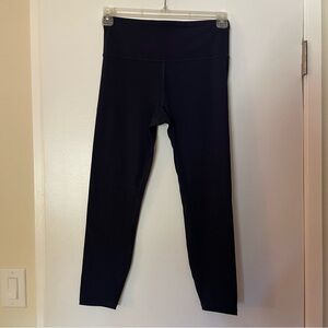 Athleta Ultra High Rise Elation 7/8 Tight Navy M